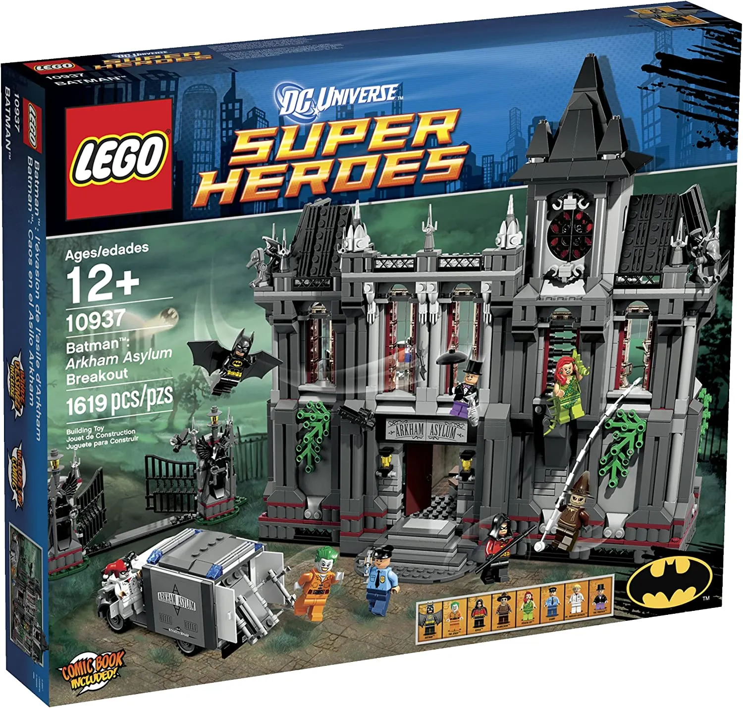 10937 Batman Arkham Asylum Breakout (Retired) (Certified Complete)