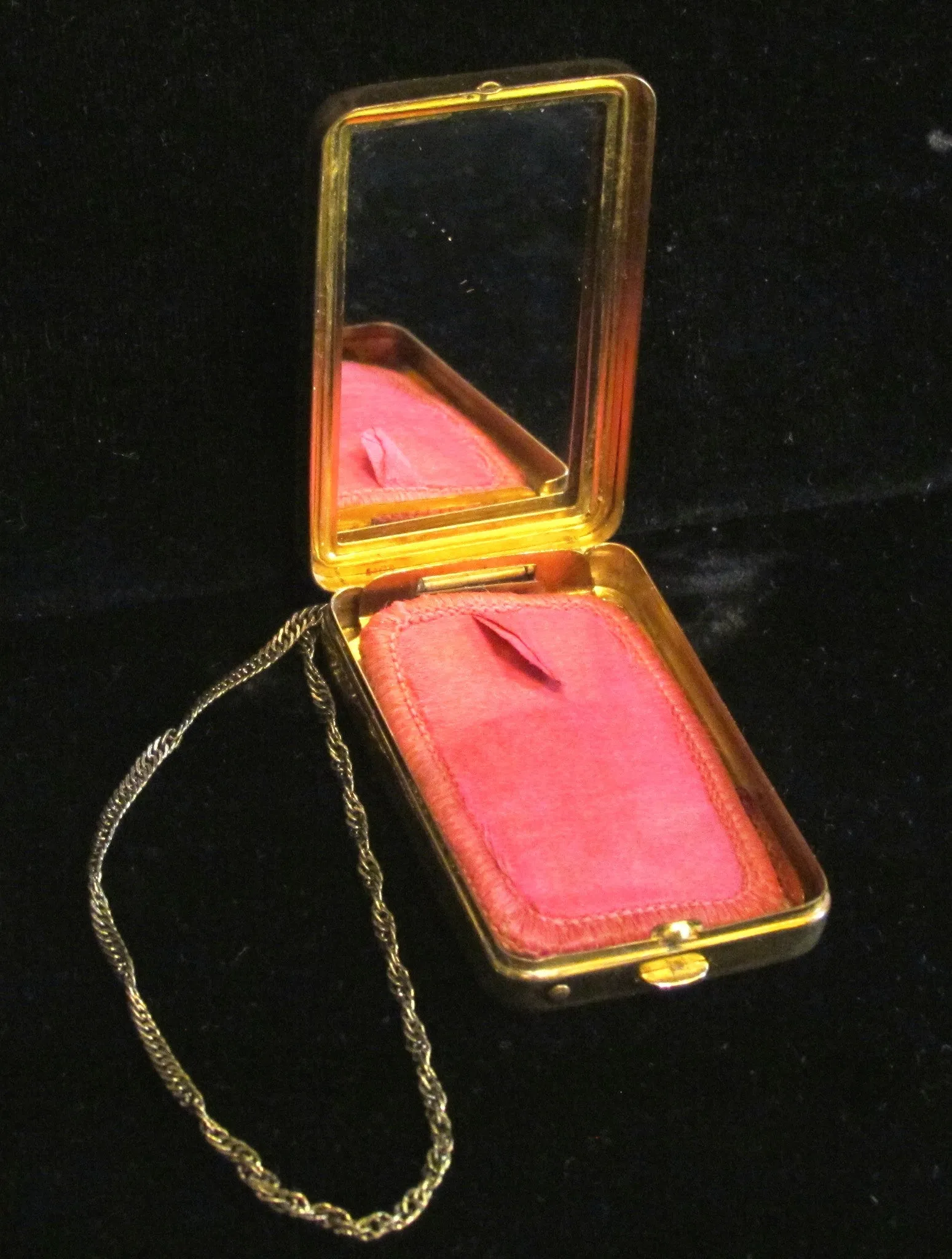 1900s DuBarry Hudnut Compact Purse Victorian Wristlet Purse In Original Box