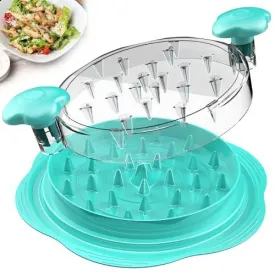 2pcs Blue New Chicken Shredder | Effortless Chicken Breast Shredding Tool | Meal Prep & Baby Food
