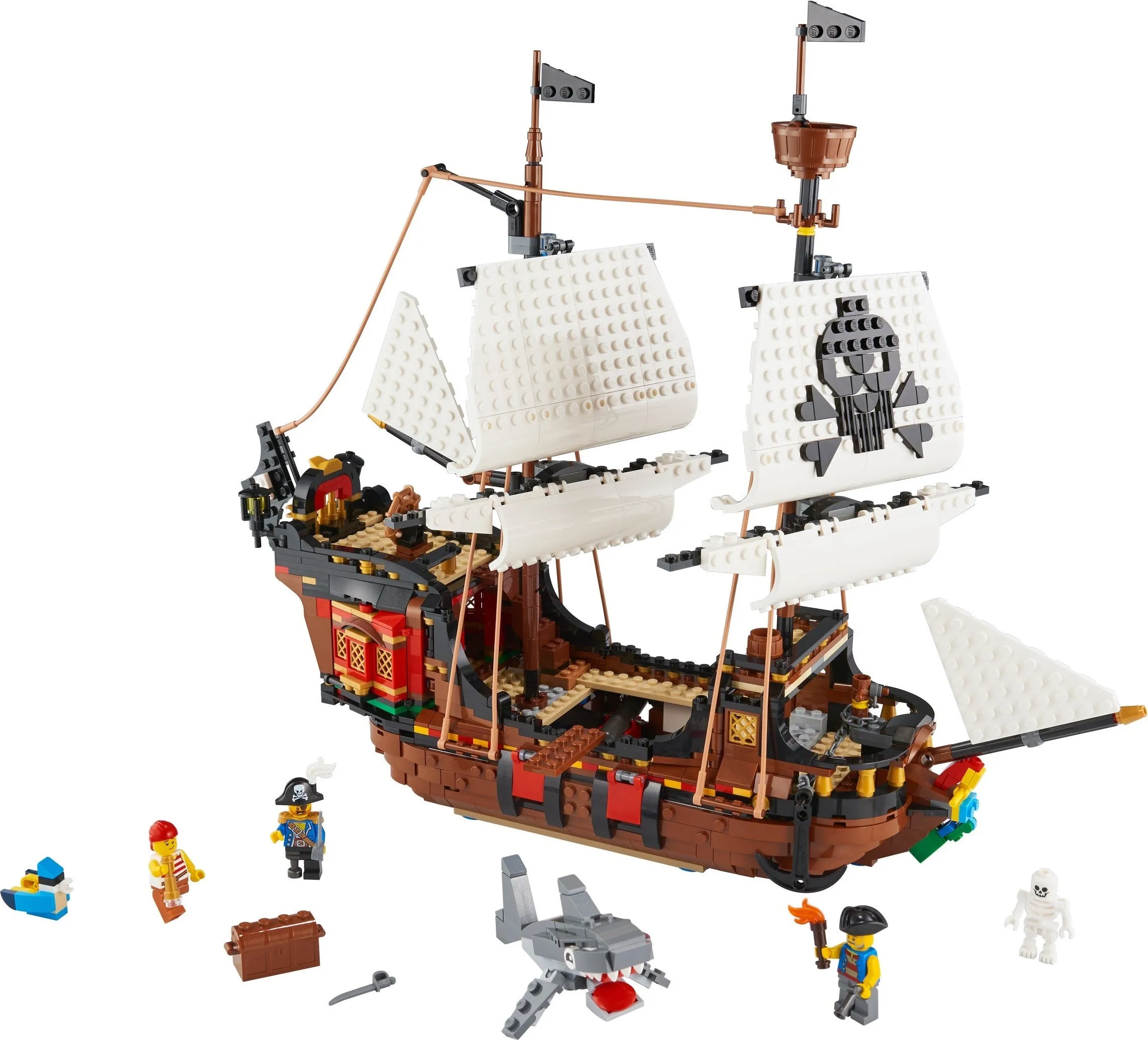 31109 LEGO Creator: 3 in 1 Pirate Ship (Certified Complete)