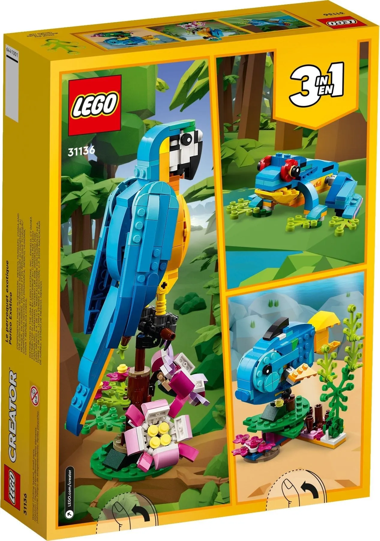 31136 LEGO Creator: Exotic Parrot (Certified Complete)