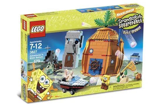 3827 LEGO Spongebob: Adventures in Bikini Bottom (Retired) (Certified Complete)
