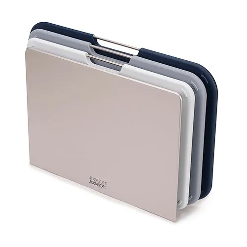 3pc Nest Cutting Board Set - Regualar Size, Gray