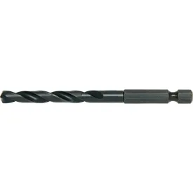 ALFA Tools HSD51099 1/2 1/4 HEX SHANK DRILL SPLIT POINT 6/pack