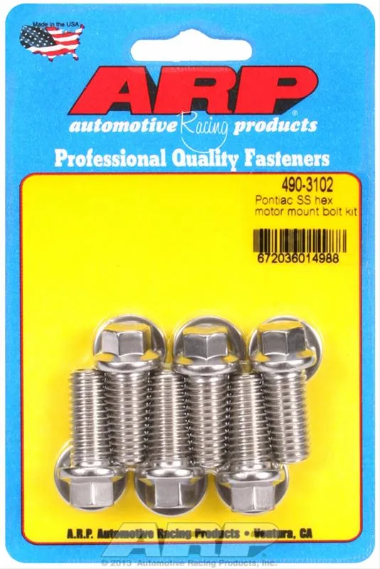 ARP Motor Mount Bolt Kits 490-3102