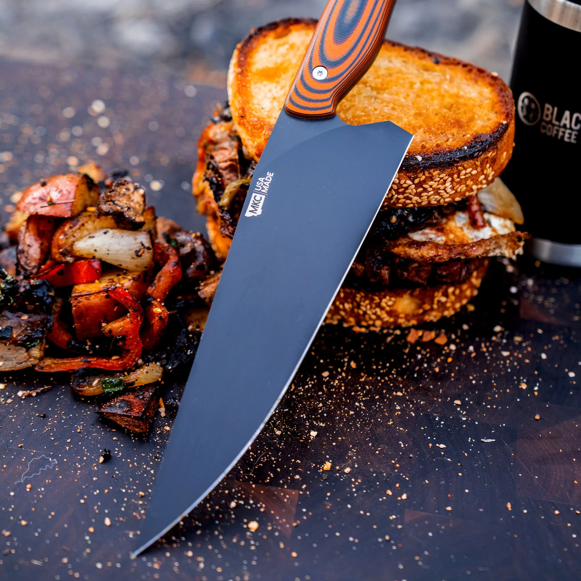 BIGHORN CHEF - ORANGE & BLACK
