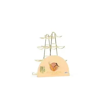 Blogilates 4 Tier Weight Rack - Gold