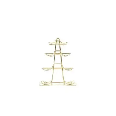 Blogilates 4 Tier Weight Rack - Gold