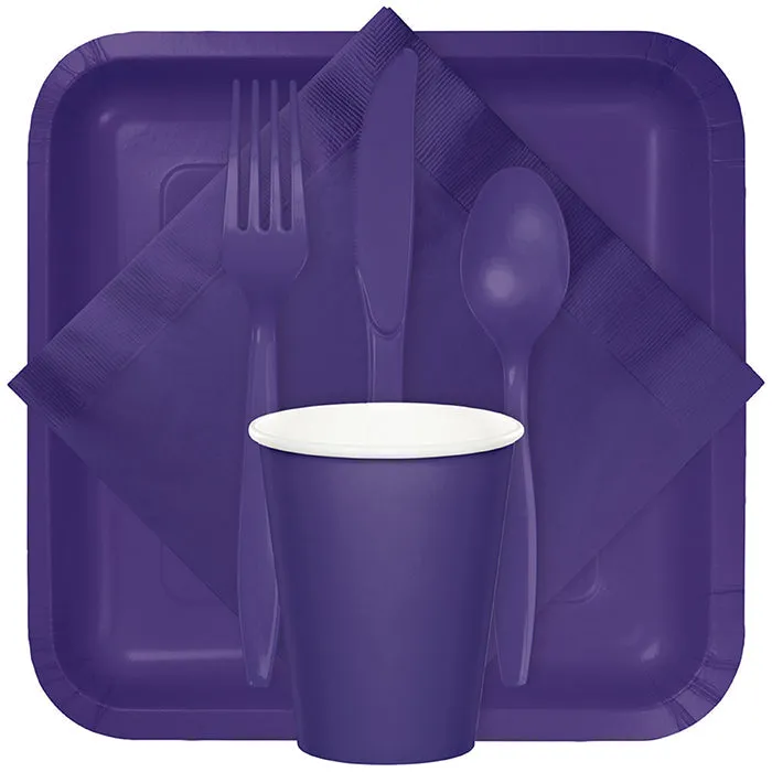 Bulk Purple Plastic Knives (288 per Case)