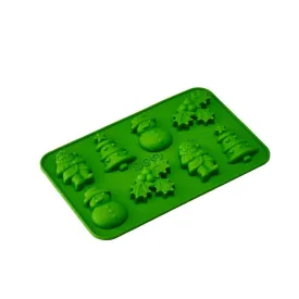 Daily Bake Christmas Silicone Chocolate Mould Green Set of 2
