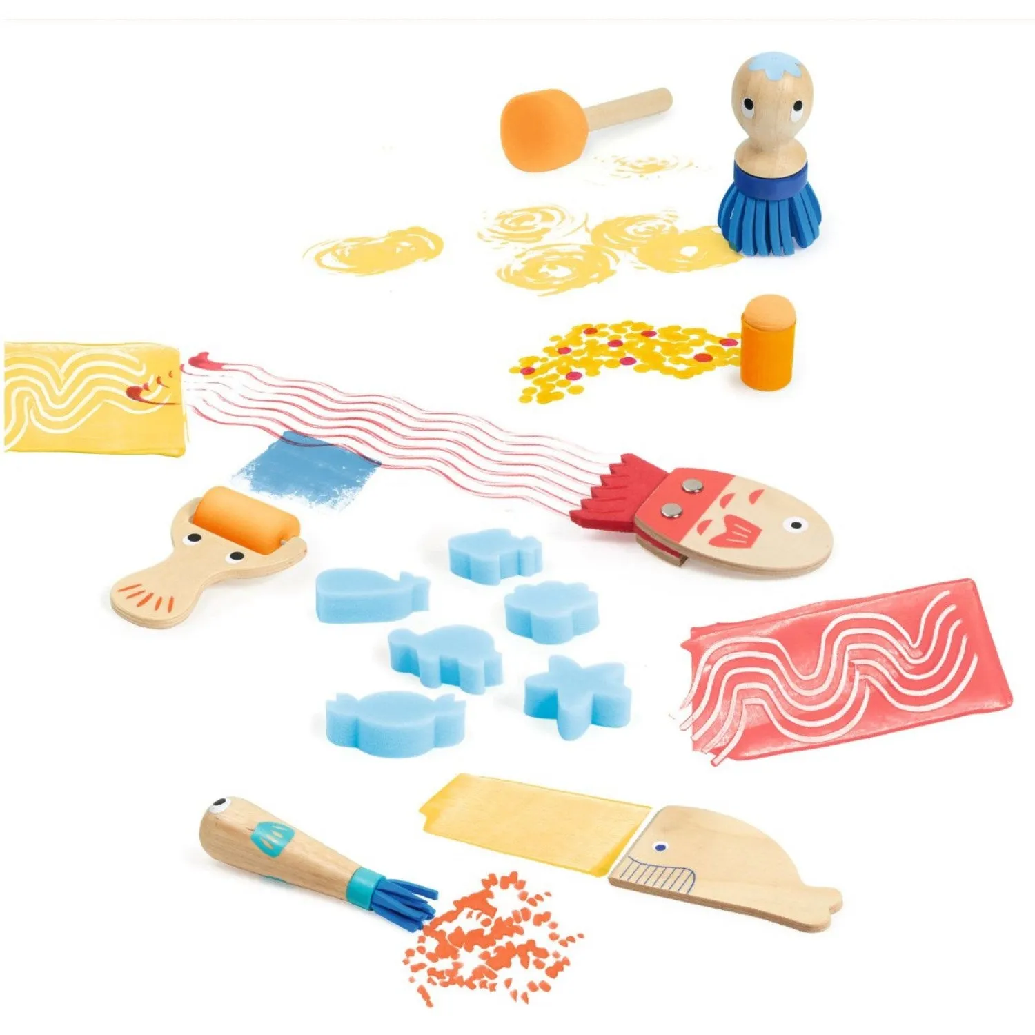 Djeco Unique Tools for Painting
