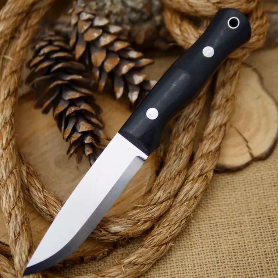 Explorer: 1/8 CPM 3V, Black Canvas & Thin Red