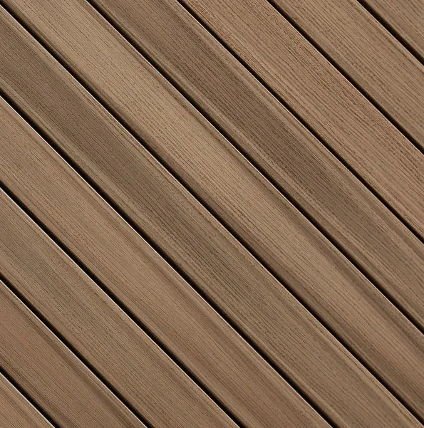 FIBERON PARAMOUNT GROOVED DECKING BROWNSTONE  1 in x 6 in x 16 ft