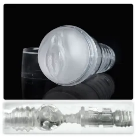 Crystal Clear Fleshlight Ice Lady Masturbator with Realistic Textures