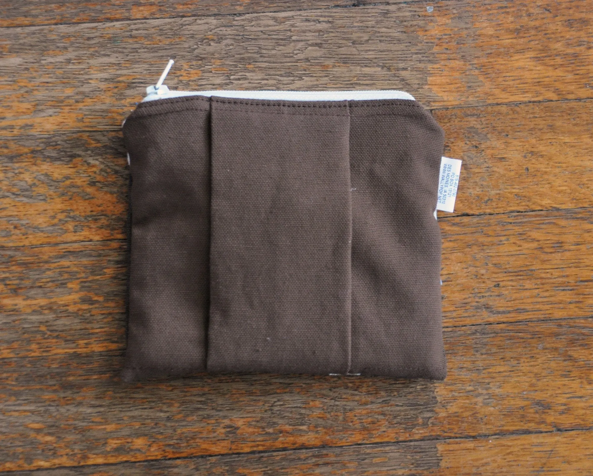 Giraffe Animal print babywearing zip pouch - store your essentials hands-free. Ready to Ship.