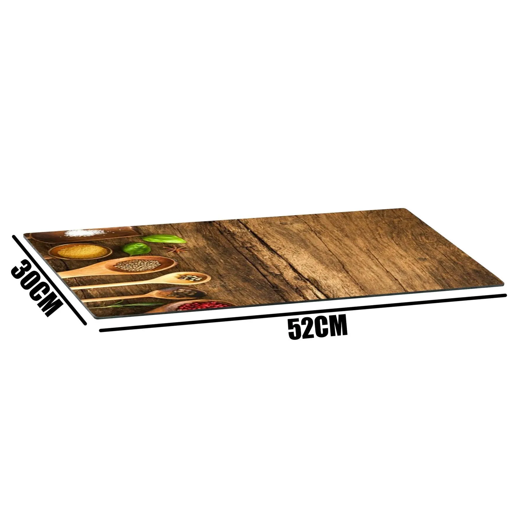 Glass Cutting Boards with Spice Design