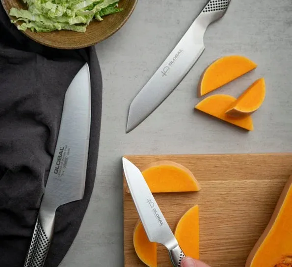 Global G-458110 AN 40th Anniversary 3 Piece Knife Set
