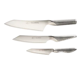 Global G-458110 AN 40th Anniversary 3 Piece Knife Set