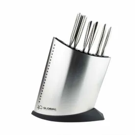 Global G-52AN7-B 40th Anniversary 7 Piece Knife Block Set