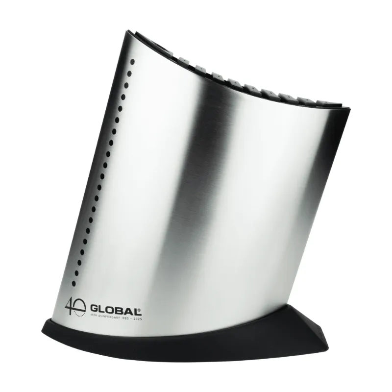 Global G-52AN7-B 40th Anniversary 7 Piece Knife Block Set