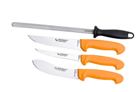 Gold Series Butcher/Kitchen Knives Set of 4 No: 3