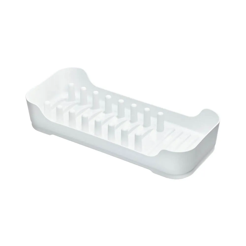 iDesign Compact Dish Rack White
