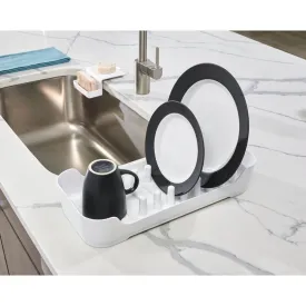 iDesign Compact Dish Rack White