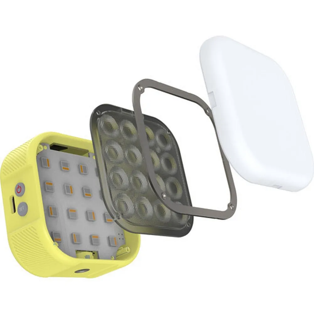 Colorful iFootage Anglerfish RGBW Handy Light in Vibrant Yellow