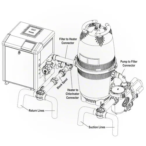 Jandy Versa Plumb Kit VPK-CVSTD