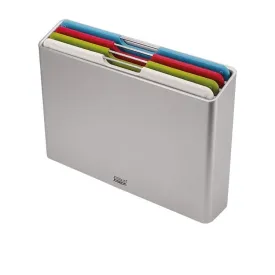 Joseph Joseph Folio 4-piece Chopping Board Set Large Silver