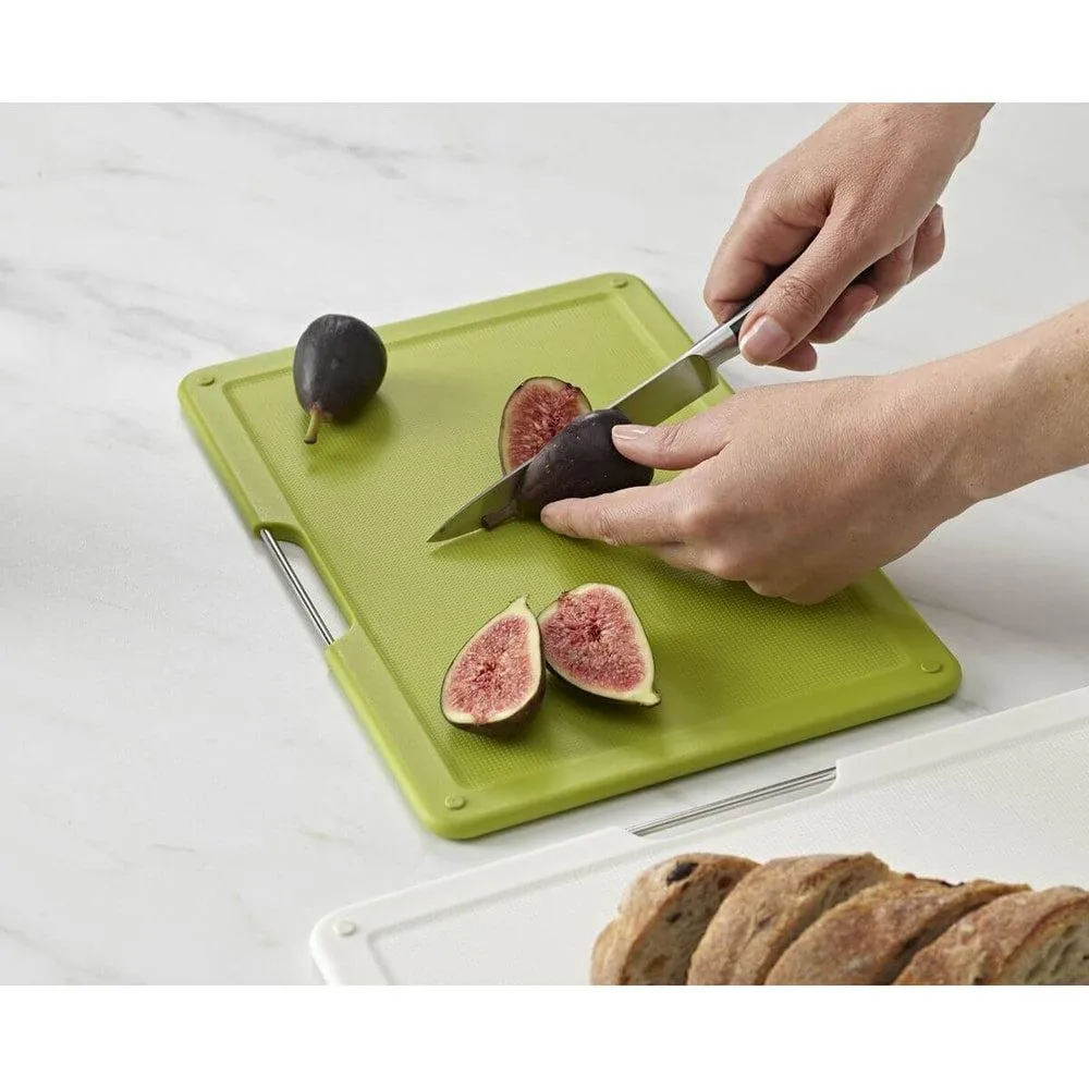 Joseph Joseph Folio Slim 3 Piece Under Shelf Chopping Board Set