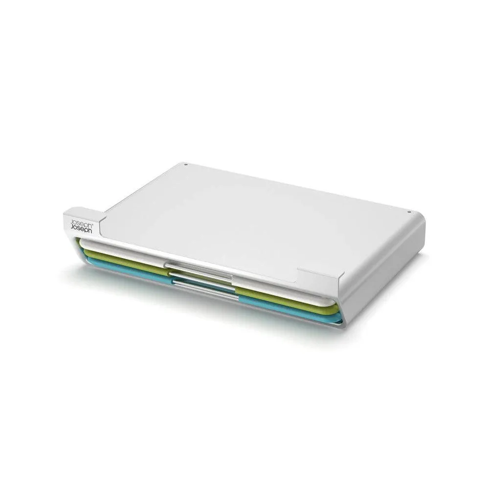 Joseph Joseph Folio Slim 3 Piece Under Shelf Chopping Board Set