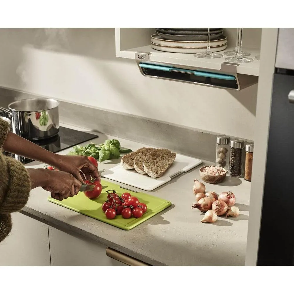 Joseph Joseph Folio Slim 3 Piece Under Shelf Chopping Board Set