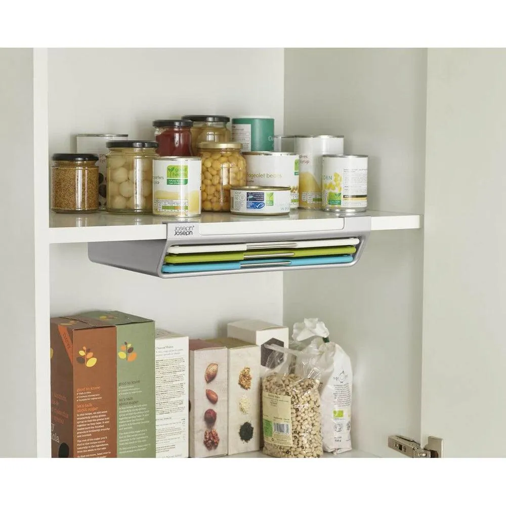 Joseph Joseph Folio Slim 3 Piece Under Shelf Chopping Board Set