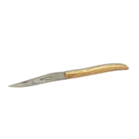 Laguiole En Aubrac Backpacker's Folding Knife (12cm) - Oak Wood