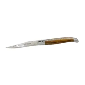 Laguiole En Aubrac Folding Knife (12cm) - Pistachio Wood
