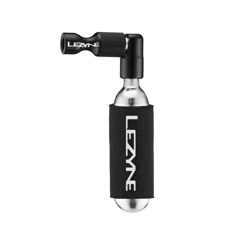 LEZYNE TRIGGER DRIVE CO2 (SHRADER/PRESTA) NEOPRENE 16G CARTRIDGE - BLACK