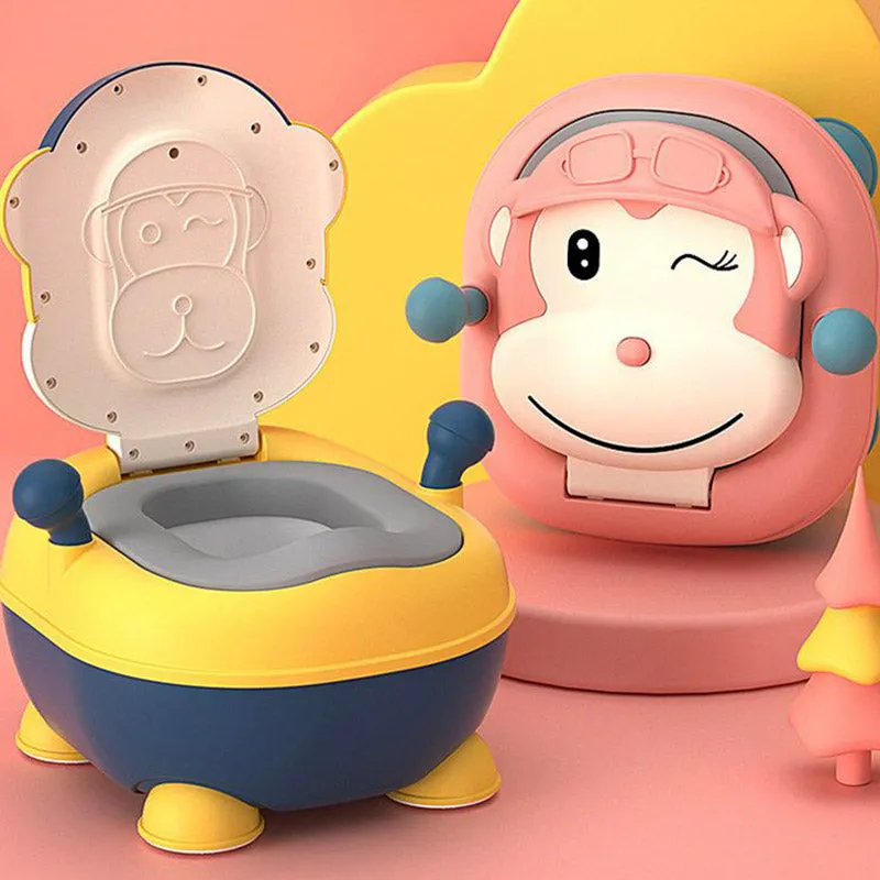 Little Angel Baby Monkey Potty (Pink)
