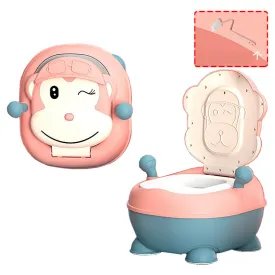 Little Angel Baby Monkey Potty (Pink)