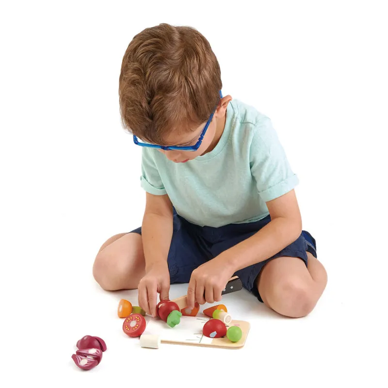 Mini Chef Chopping Board with Vegetables