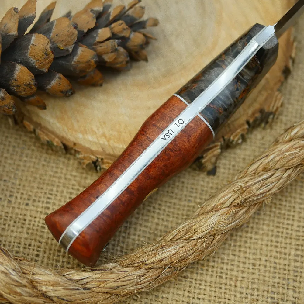 Mountaineer: Stabilized Briar & Black Karelian Birch