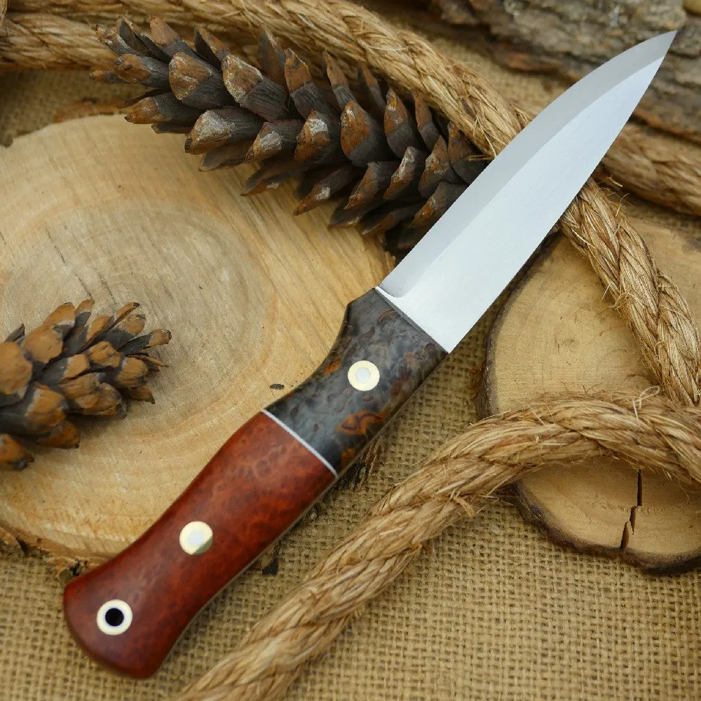 Mountaineer: Stabilized Briar & Black Karelian Birch