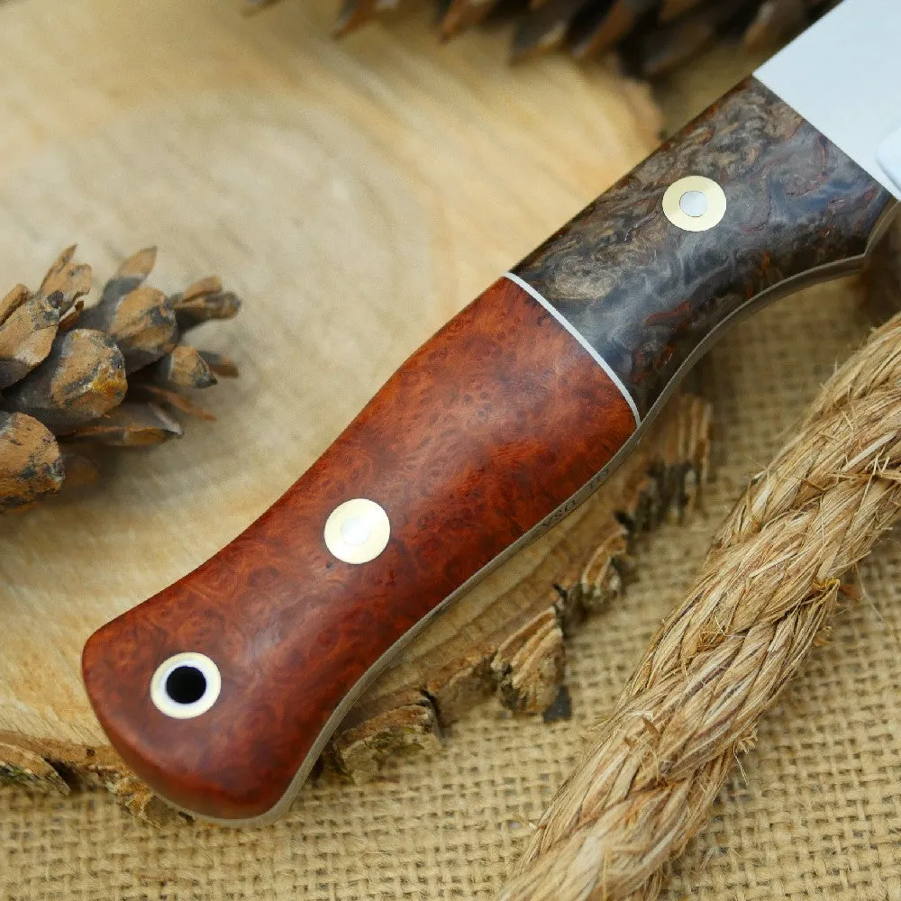 Mountaineer: Stabilized Briar & Black Karelian Birch