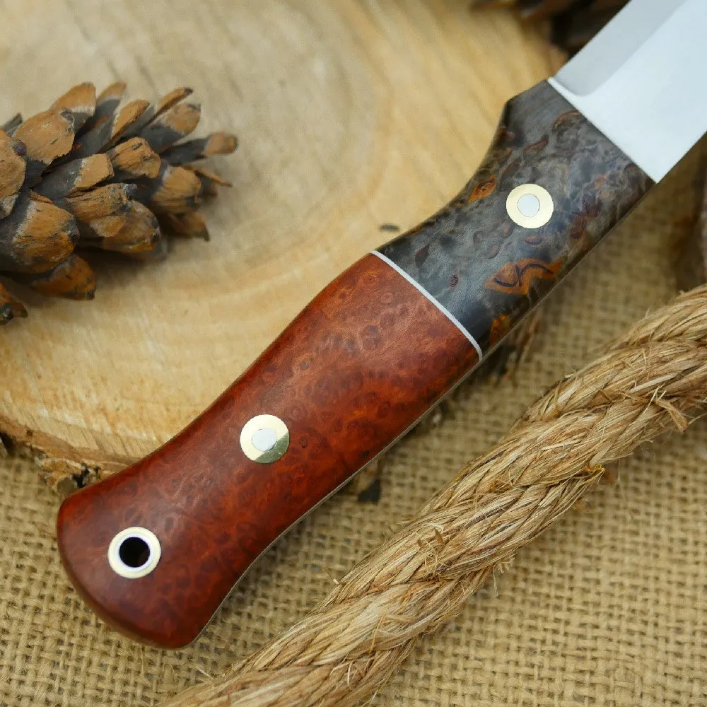 Mountaineer: Stabilized Briar & Black Karelian Birch