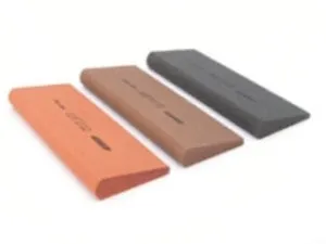 Norton 4-1/2 x 1-3/4 x 3/8 x 1/8 Round Edge Slip Coarse CS34 5pk - N61463687170