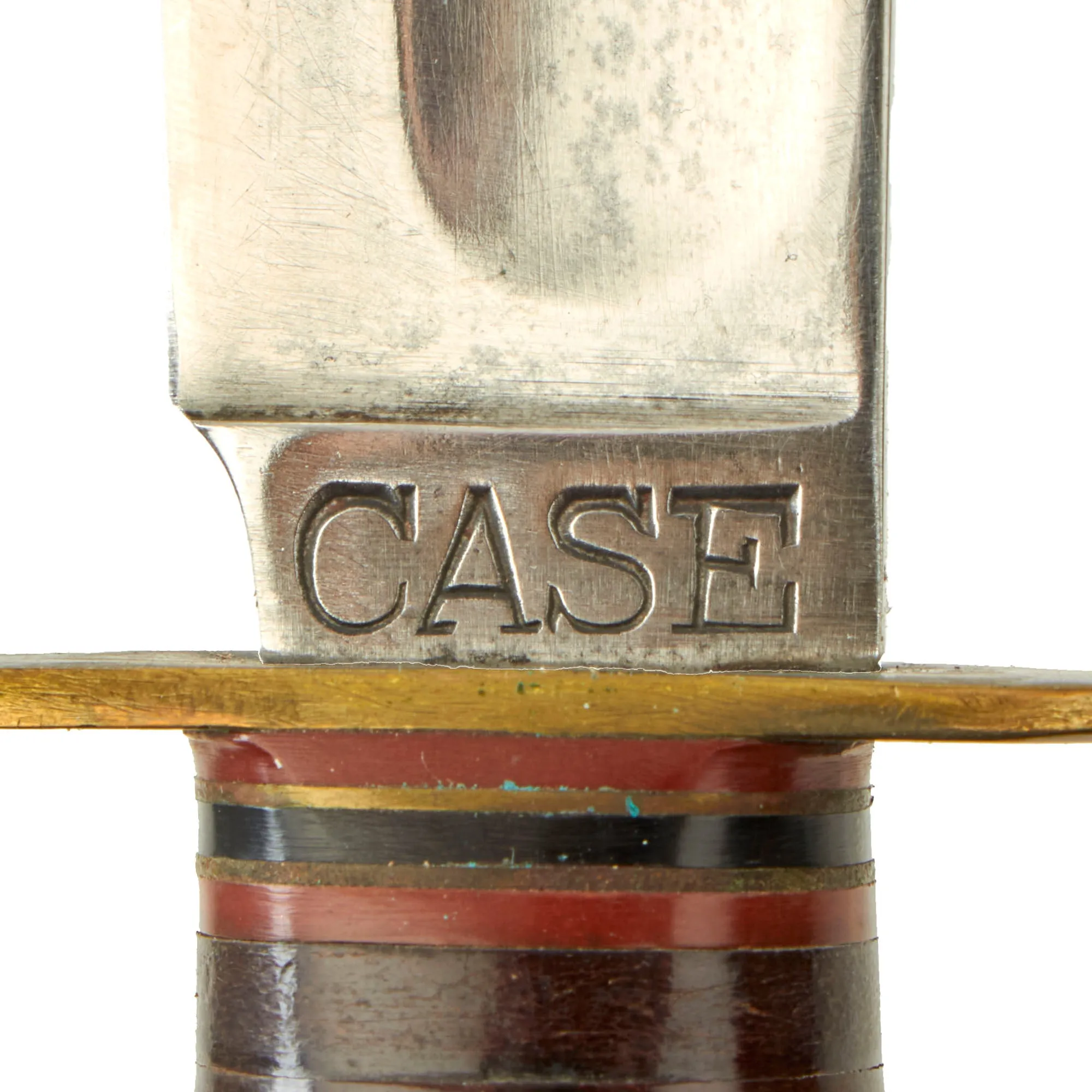 Original U.S. WWII Case 5” Utility Knife with Belt Scabbard - “Western G-46-5 Baby Shark” Style
