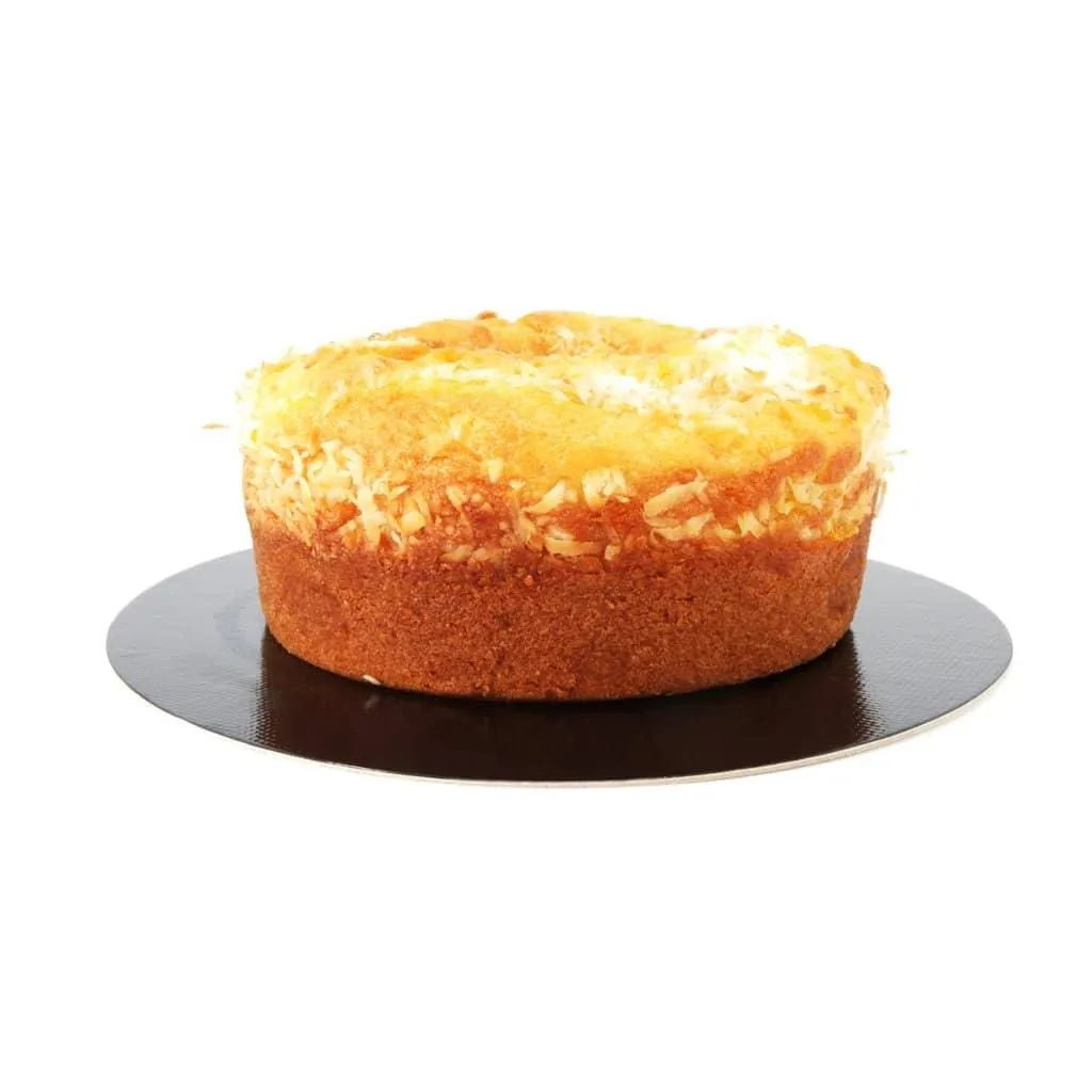 Round Black Laminated Cake Board 12.2" (31cm) 5-Pack