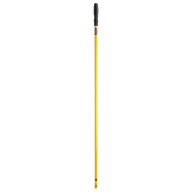 Rubbermaid® Hygen™ 58" Quick Connect Aluminum Yellow Mop Handle