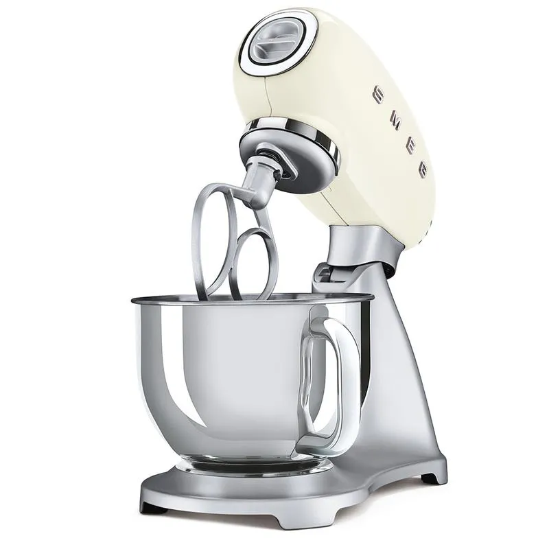 SMEG SMF02CRUK 50s Style Stand Mixer Cream
