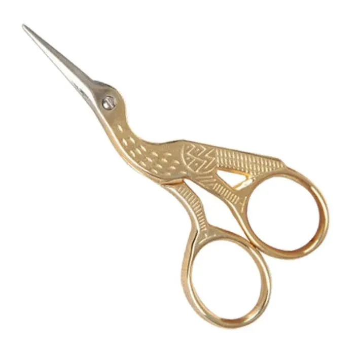 Stork-shaped scissors